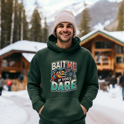Bait Me If You Dare Graphic Print Hoodie product