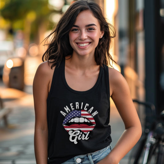 American Girl Tank Top Patriotic Summer Fashion product type