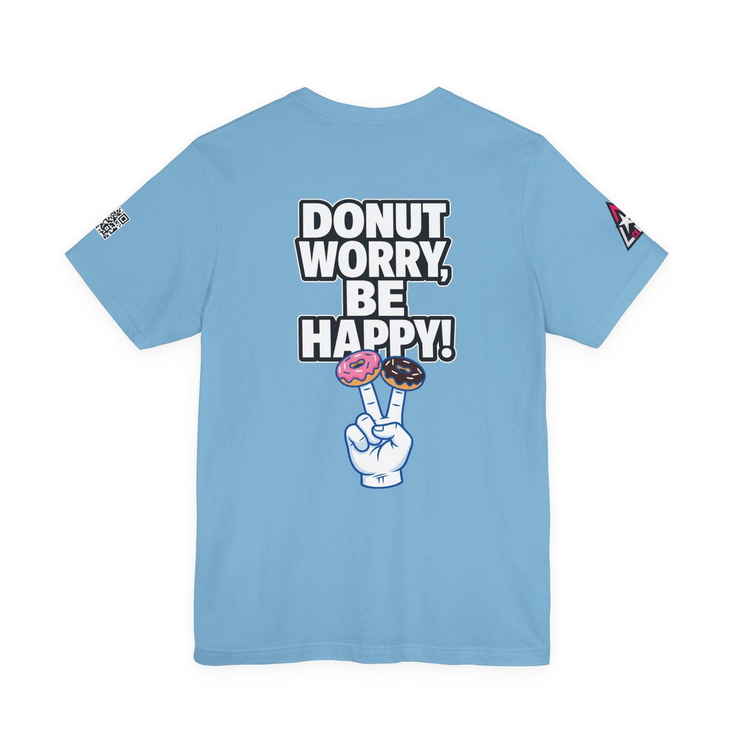 Donut Worry, Be Happy – Funny Donut Graphic Tee
