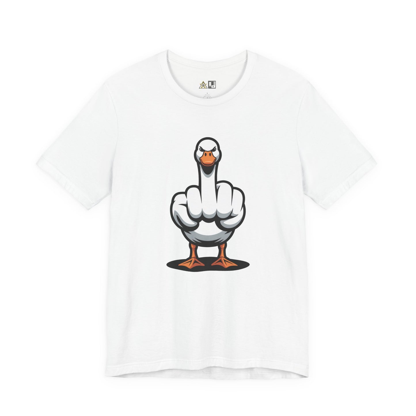 Unfiltered Goose Attitude Tee – Unisex Streetwear Graphic Tee