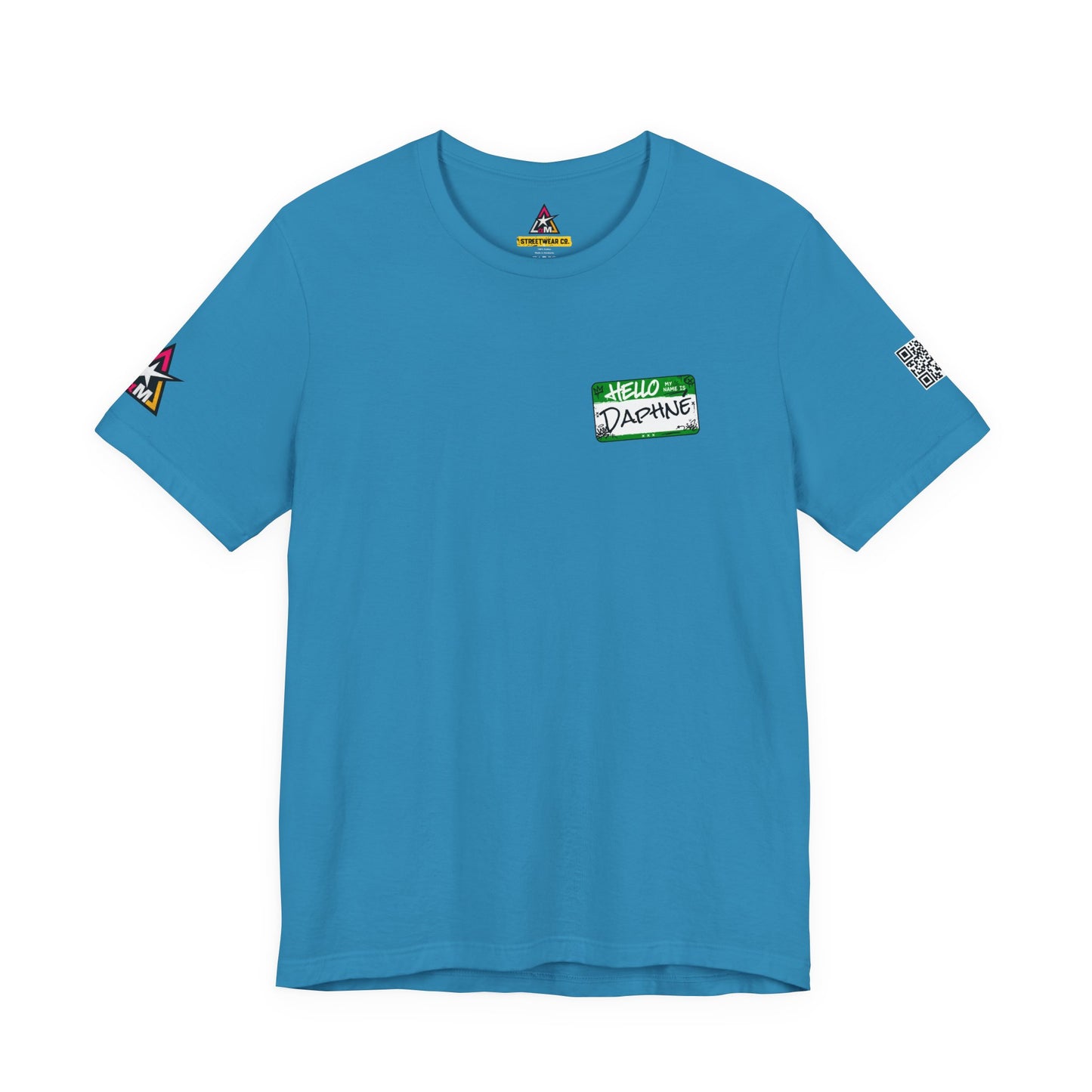 Custom Name Tag – Personalized Streetwear Graphic Tee