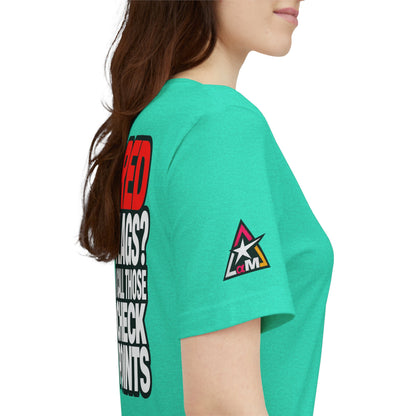 Red Flags? I Call Those Checkpoints – Funny Dating Graphic Tee