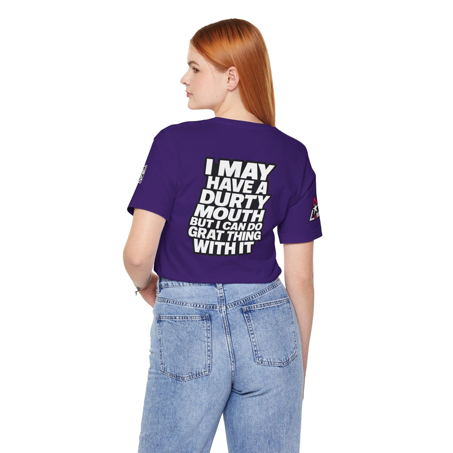 Dirty Mouth, Great Things – Funny Sarcastic Graphic Tee