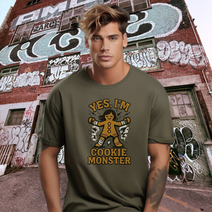 Yes I'm Cookie Monster Graphic T-Shirt Product