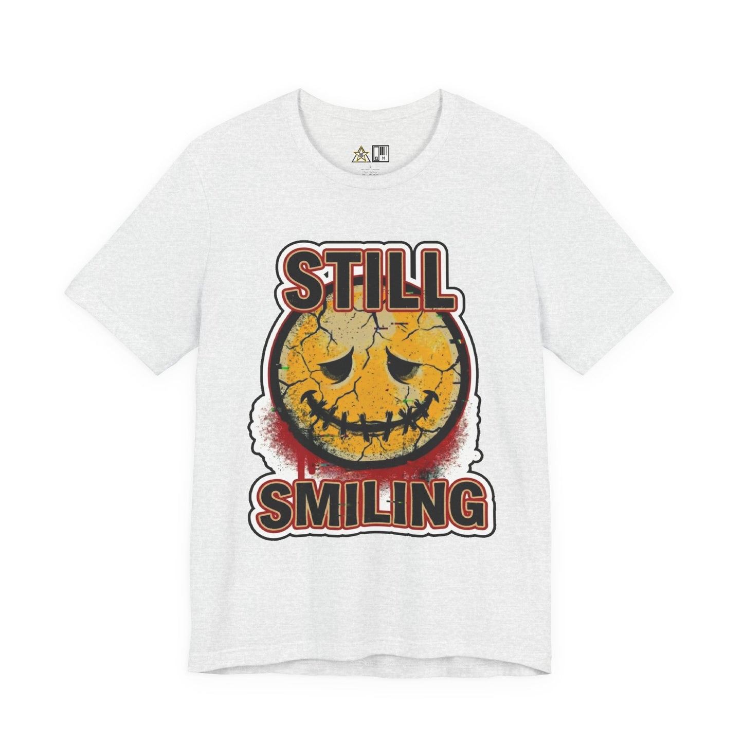 Still Smiling unisex streetwear graphic tee