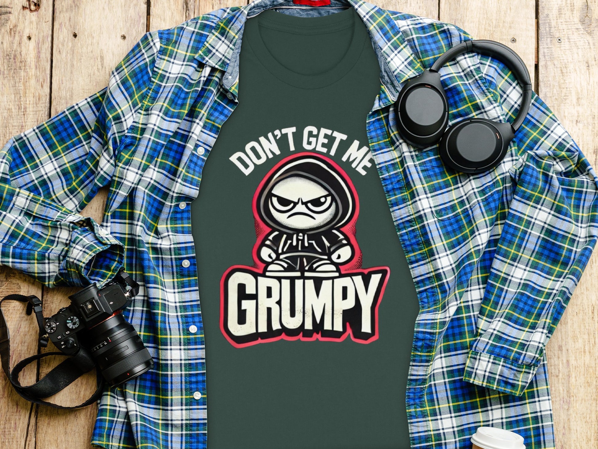Don't Get Me Grumpy Graphic T-shirt product