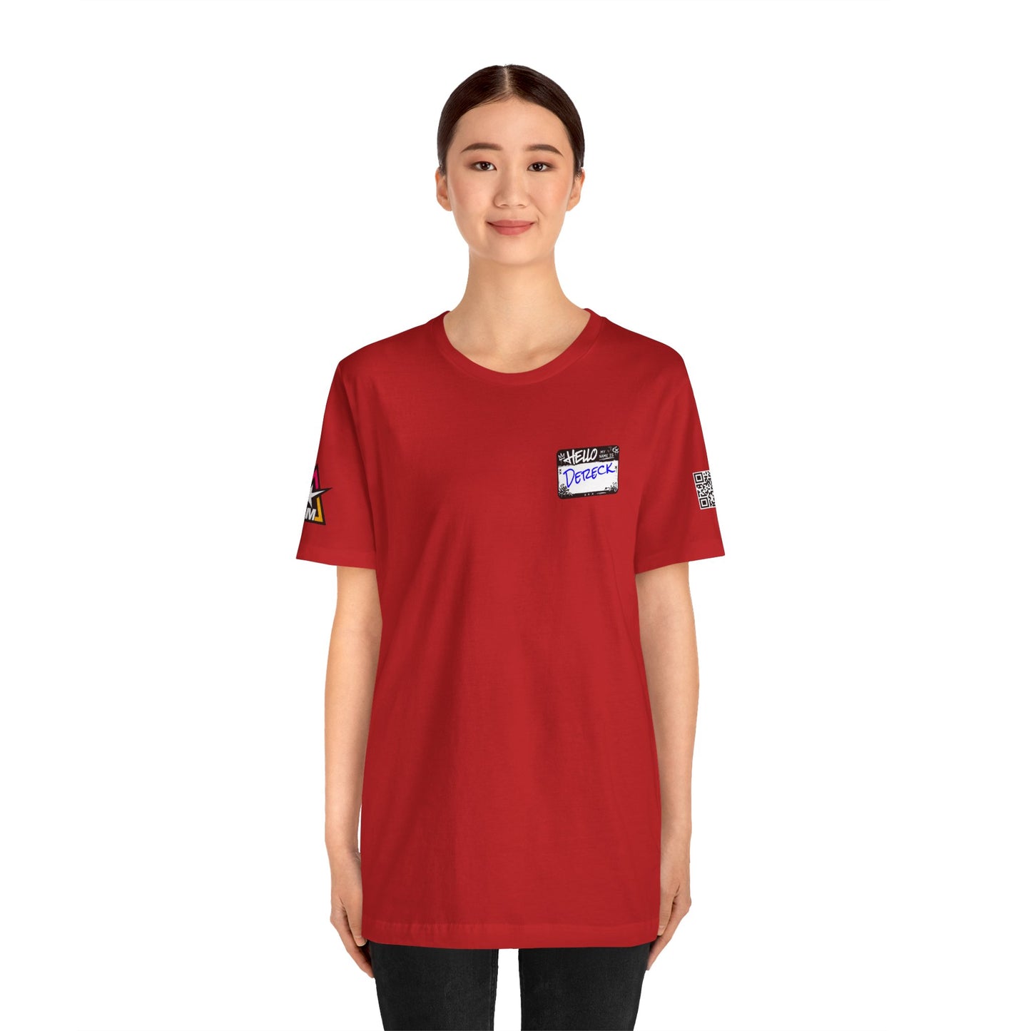 Custom Name Tag – Personalized Streetwear Graphic Tee