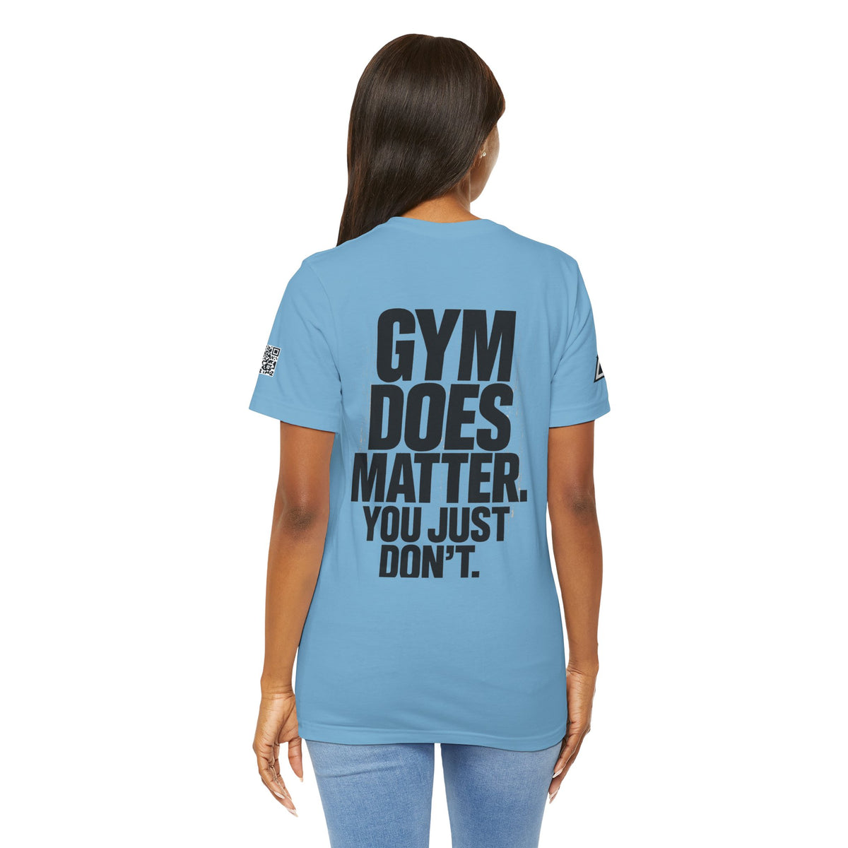Gym Does Matter Graphic T-Shirt | Funny Fitness Tee | Gym Streetwear Shirt
