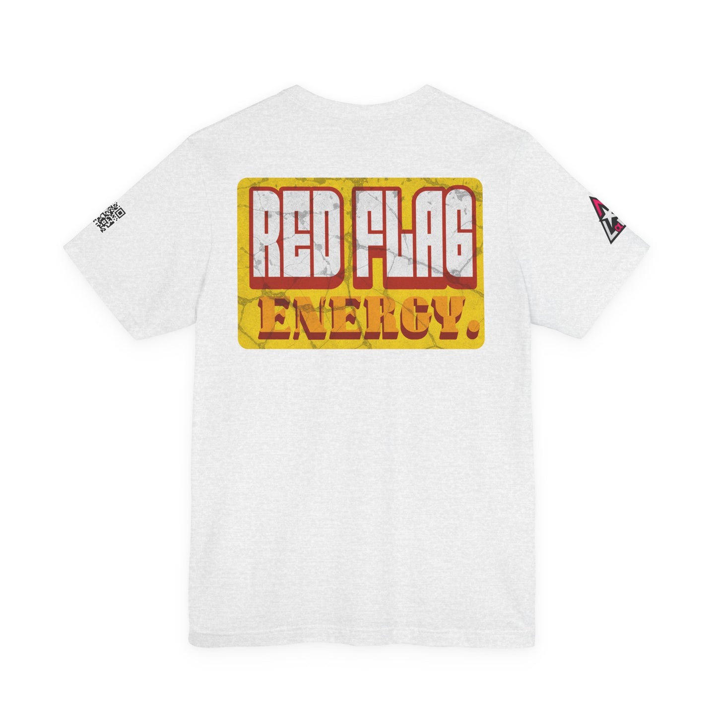 RED FLAG ENERGY | Funny Dating Graphic Tee | Red Flag Humor Streetwear