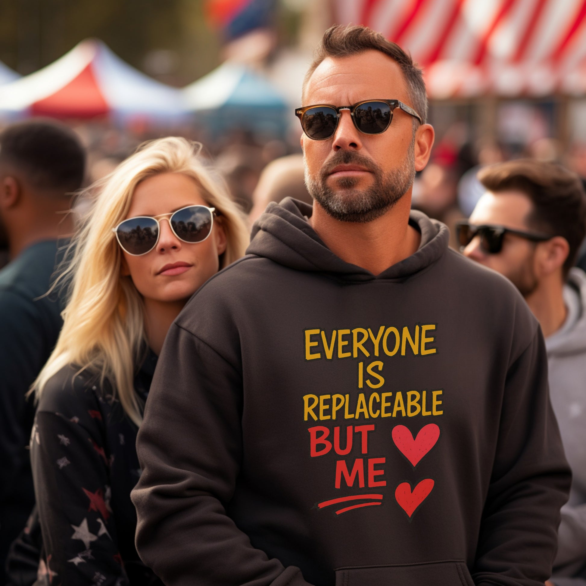 Everyone Is Replaceable But Me Hoodie product