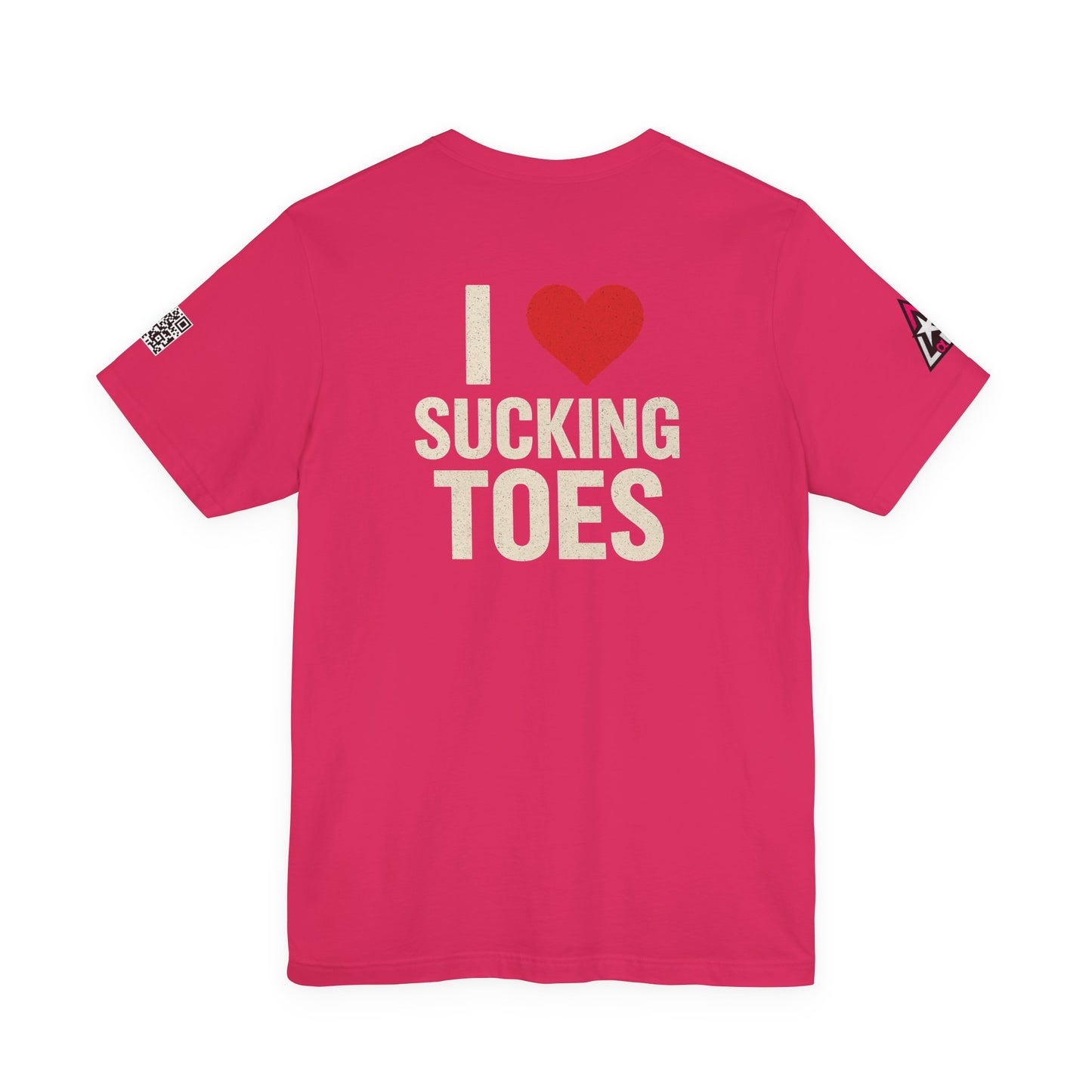 I Love Sucking Toes – Funny Dirty Humor Graphic Tee