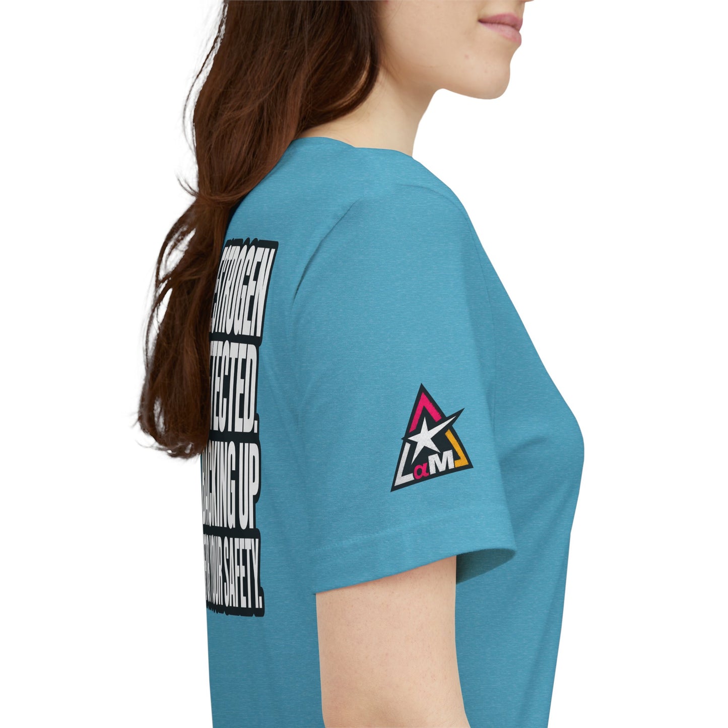 Estrogen Detected Backing Up for Your Safety – Funny Relationship Graphic Tee