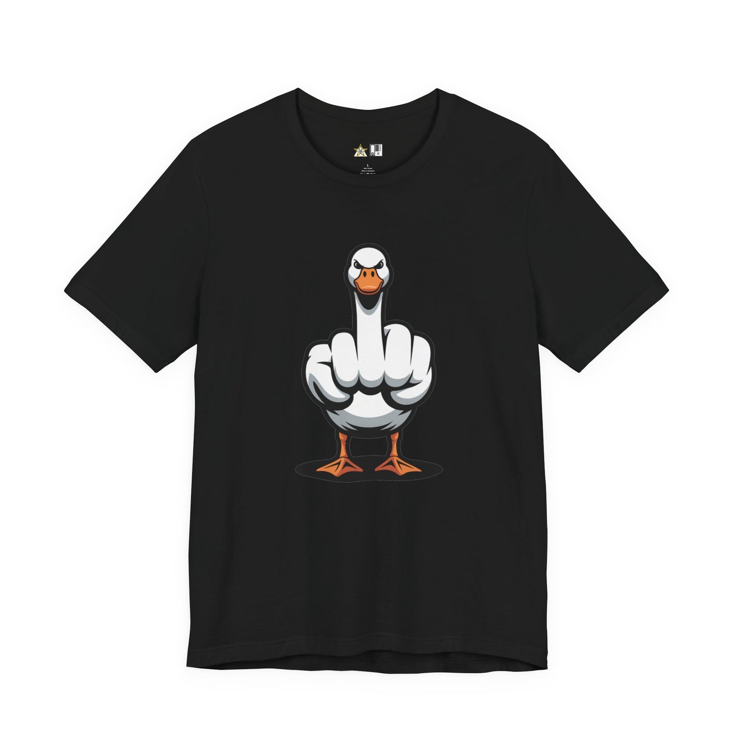 Unfiltered Goose Attitude Tee – Unisex Streetwear Graphic Tee