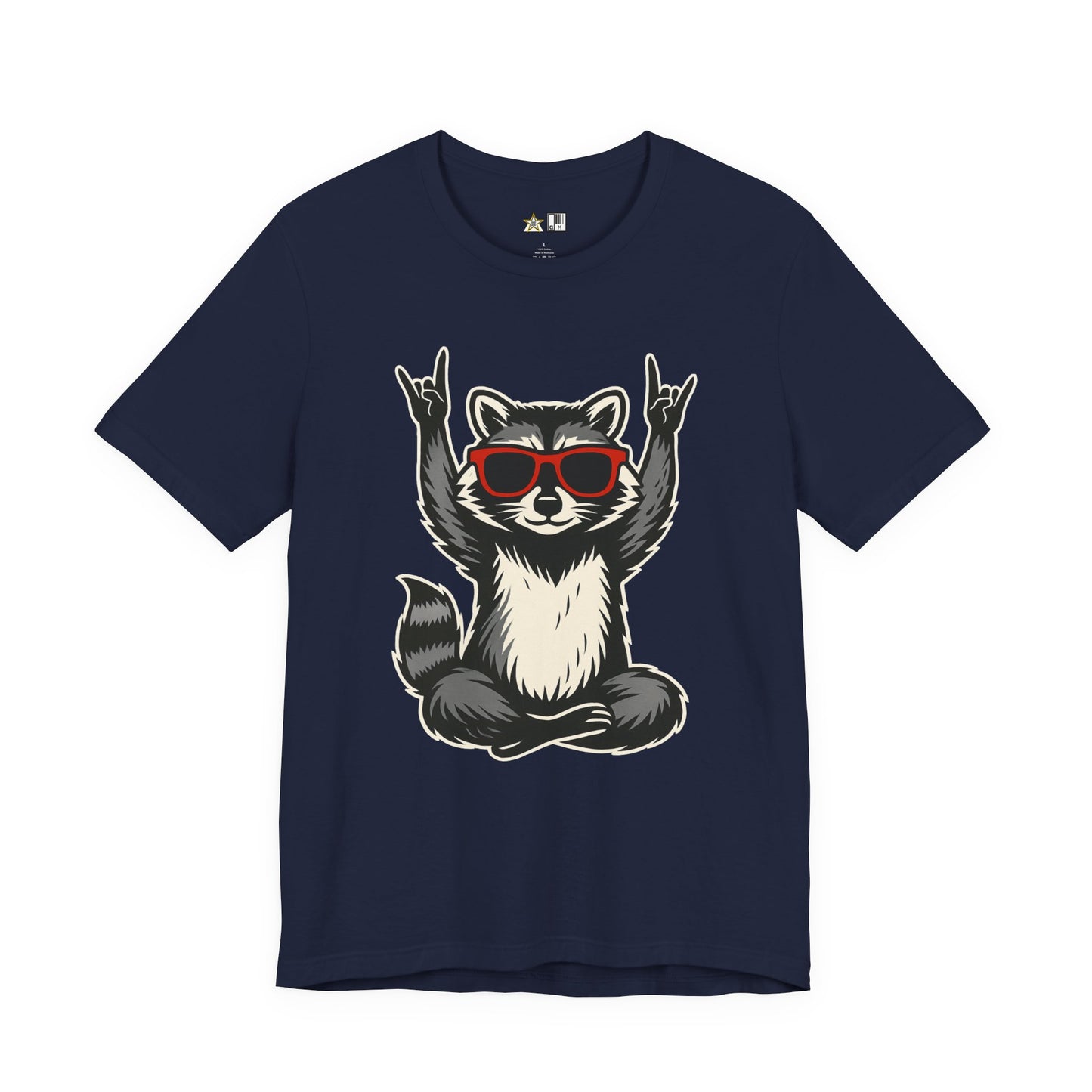 Wild Raccoon Icon Tee – Unisex Streetwear Graphic Tee