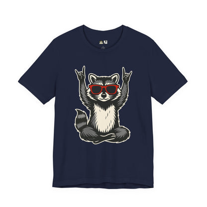 Wild Raccoon Icon Tee – Unisex Streetwear Graphic Tee
