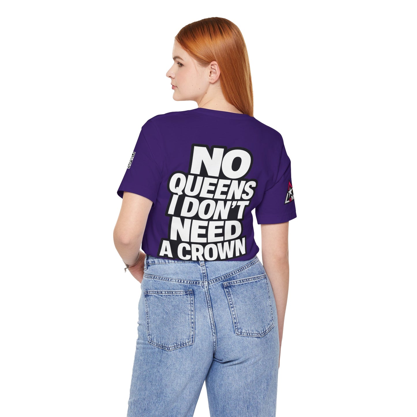 No Queens, I Don’t Need a Crown – Bold Statement Graphic Tee