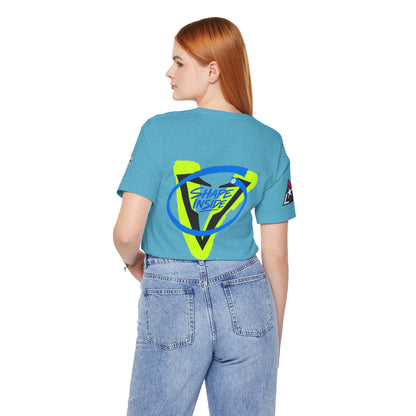 V-Shape Inside Graphic T-Shirt | Fitness Streetwear Tee | Gym & Bodybuilding Shirt