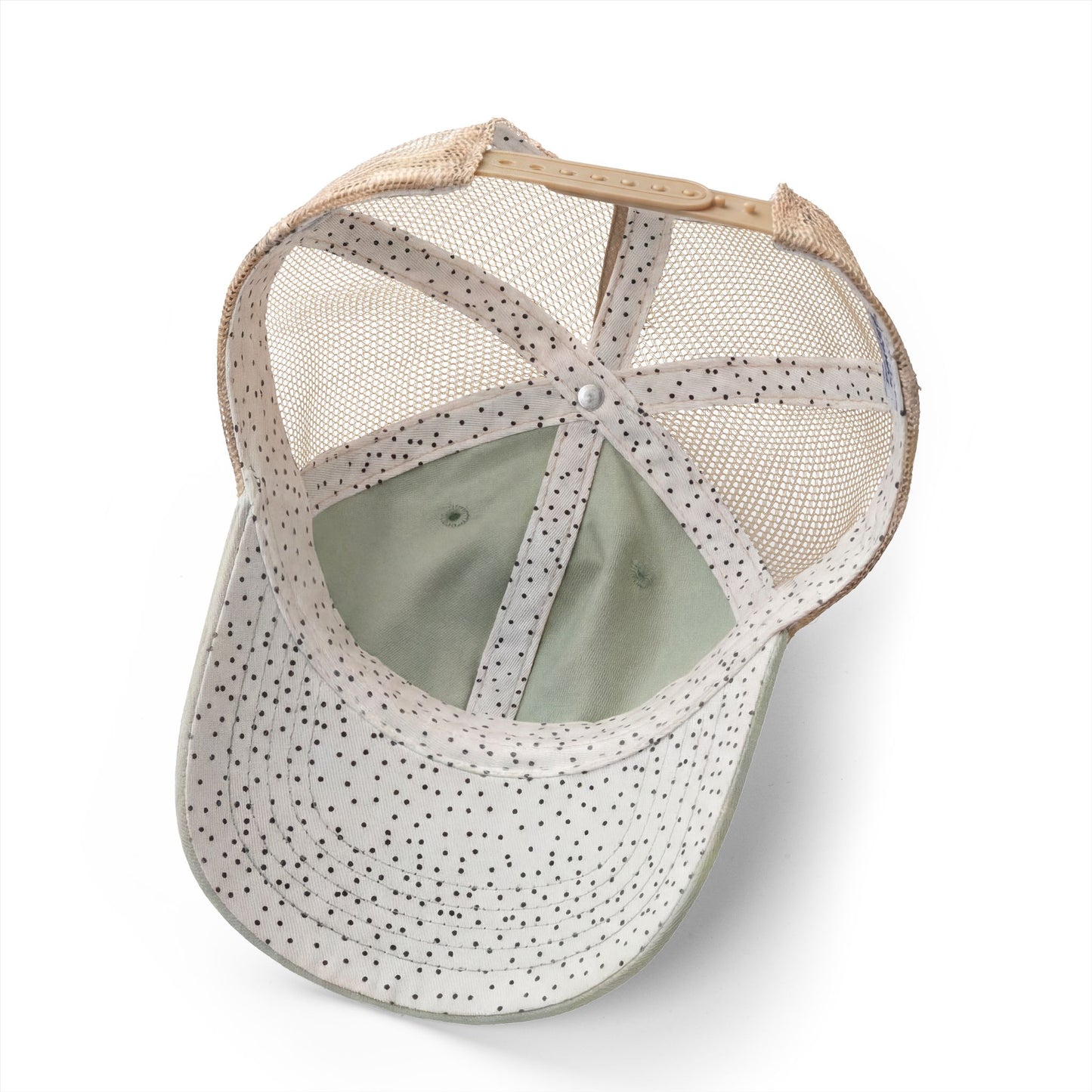 UNHINGED Embroidered Washed Mesh-Back Cap | Funny Ponytail Baseball Hat | Casual Women's Cap