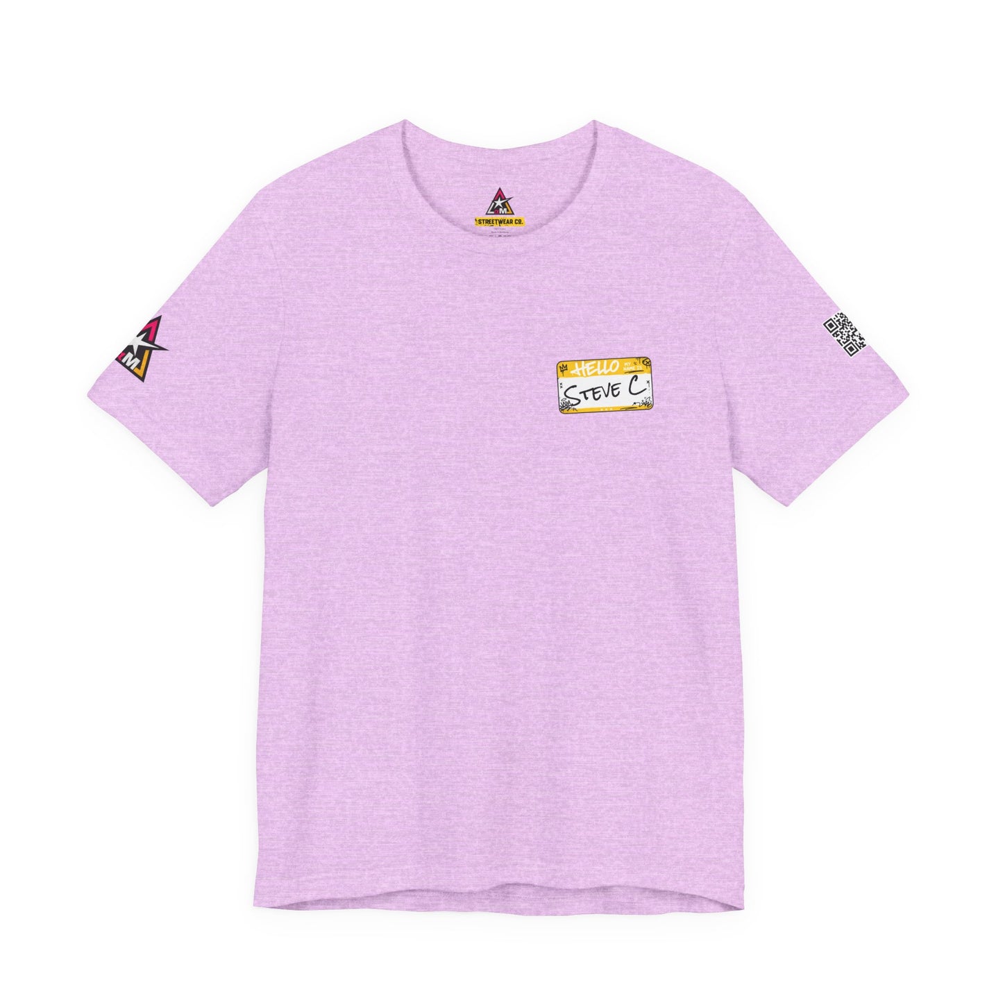 Custom Name Tag – Personalized Streetwear Graphic Tee