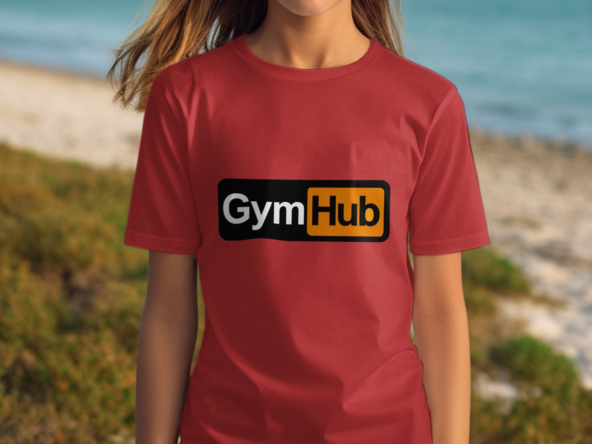 GymHub Logo Graphic Printed Casual Tee product
