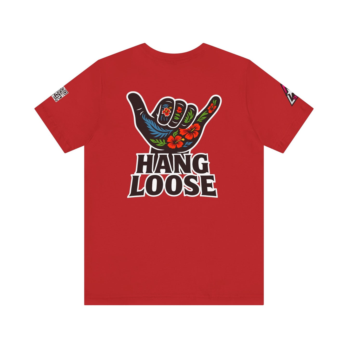 Hang Loose Graphic T-Shirt | Shaka Hand Tee | Tropical Surf Streetwear