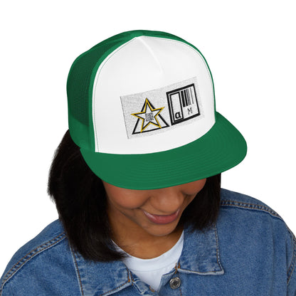 5 PANEL TRUCKER CAP – STAY SHARP. MOVE LOUD.
