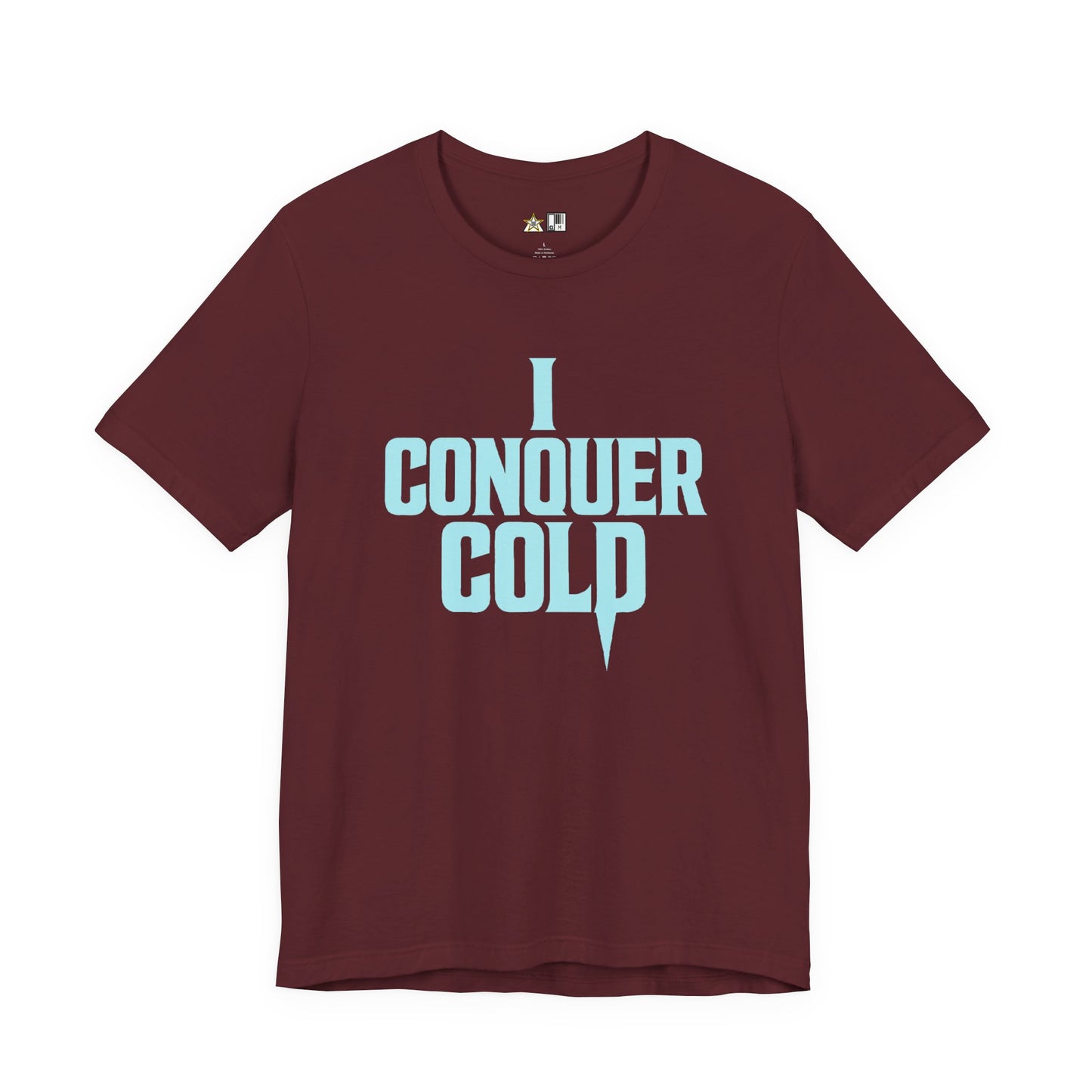 Cold Is Conquered – unisex streetwear graphic tee