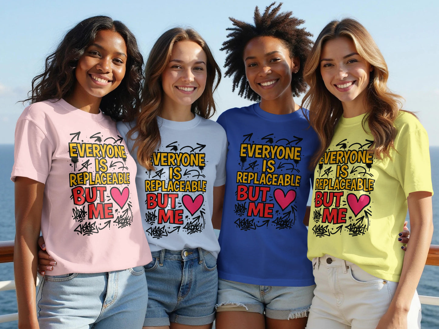 Everyone Is Replaceable But Me Graphic T-Shirt product