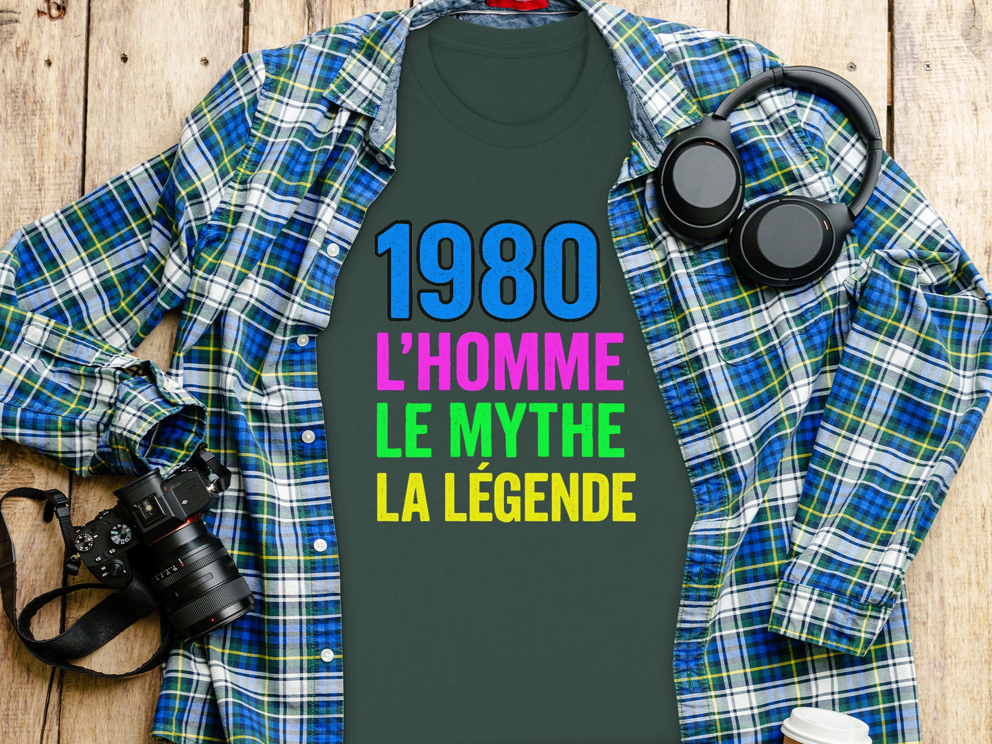 1980 L'Homme Le Mythe La Légende Graphic Tee
