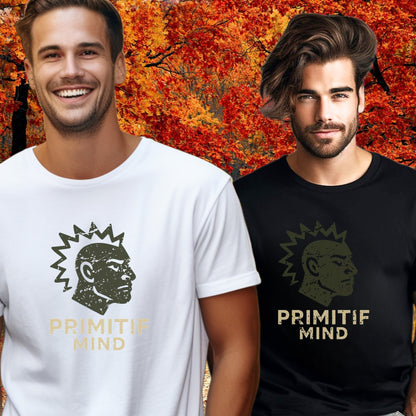 Primifit Mind Graphic Tee with Unique Tribal Design product