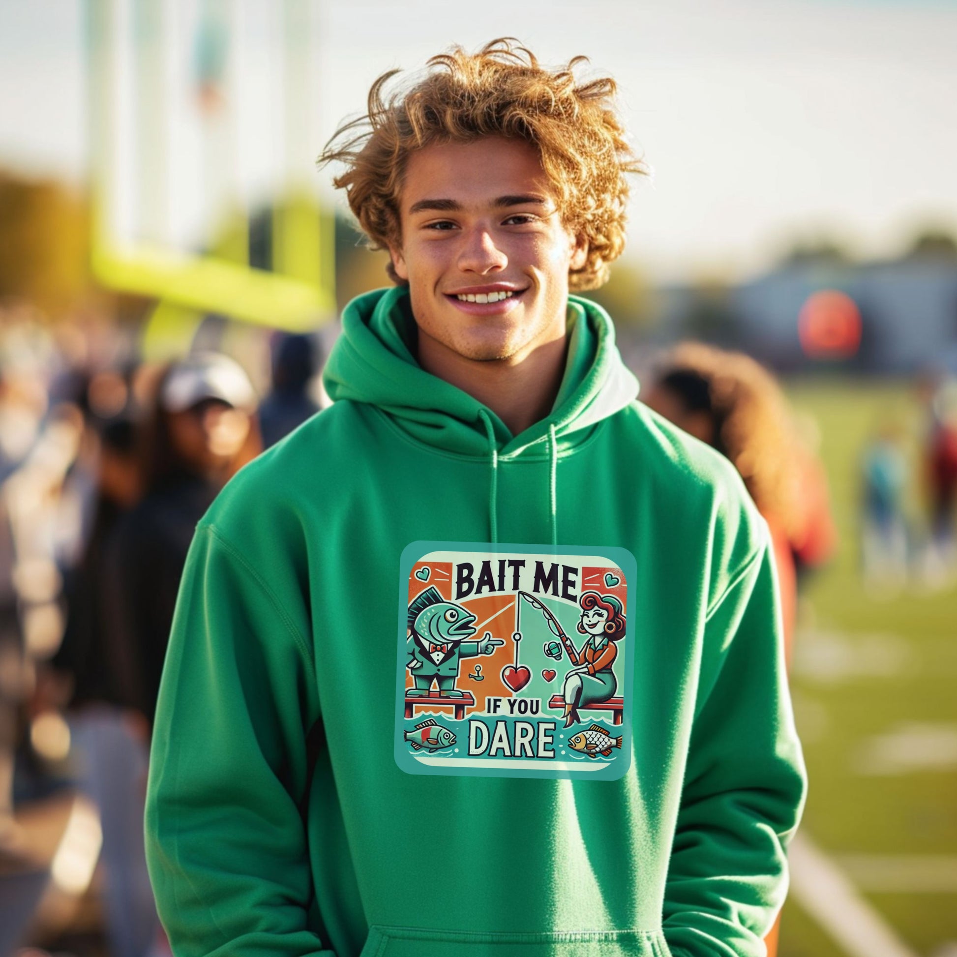 Bait Me If You Dare Fishing Hoodie product