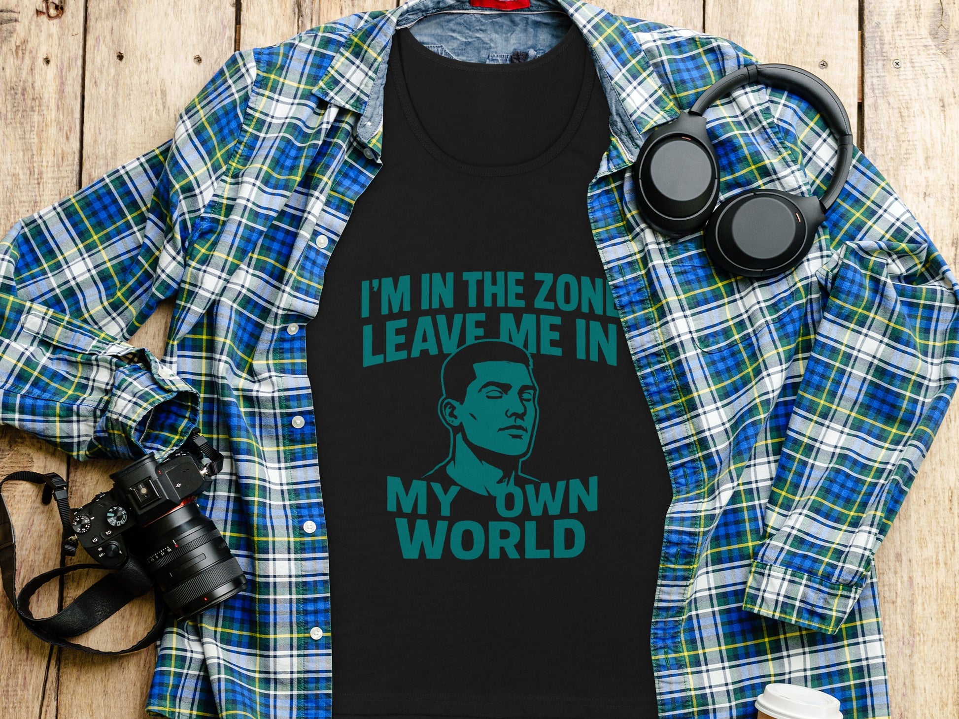 I'm In The Zone Leave Me In My Own World shirt product