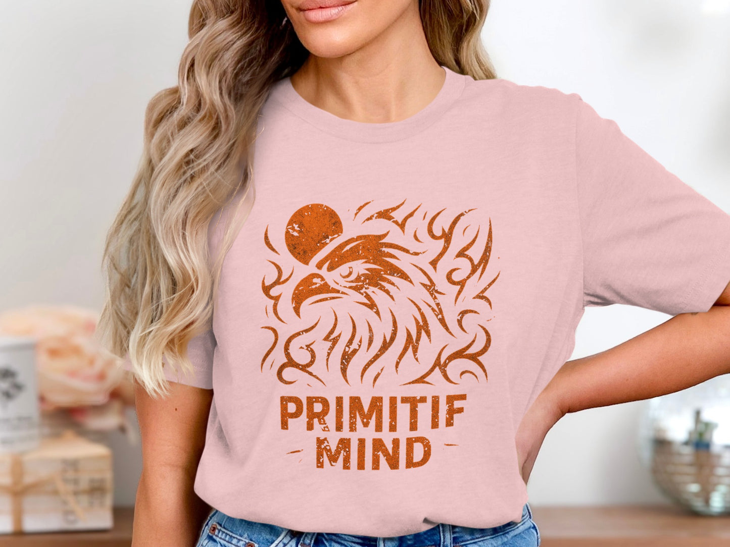 Primitif Mind Eagle Graphic T-Shirt Stylish Casual Product