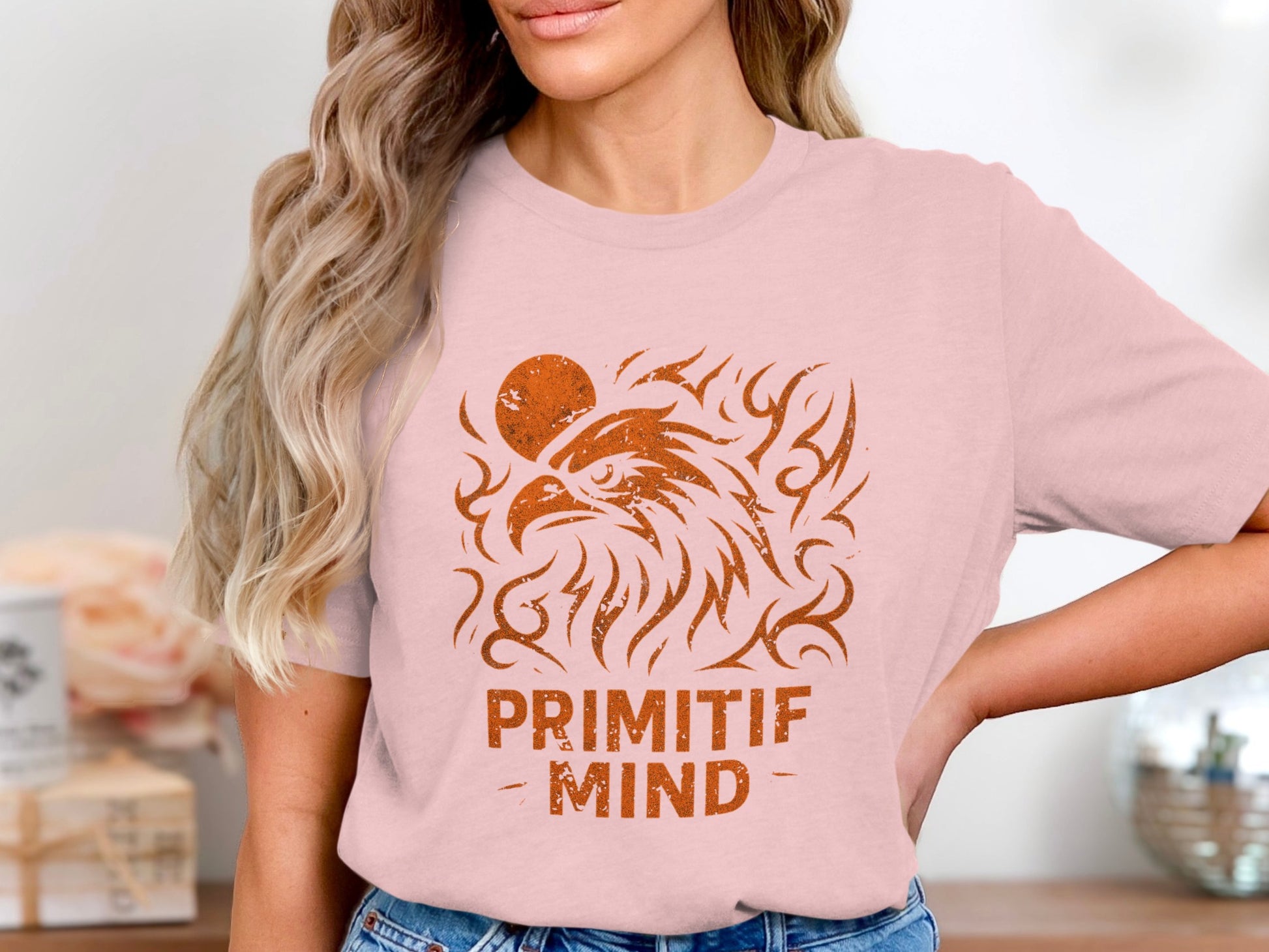 Primitif Mind Eagle Graphic T-Shirt Stylish Casual Product
