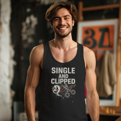 Single and Clipped Graphic Tank Top product type