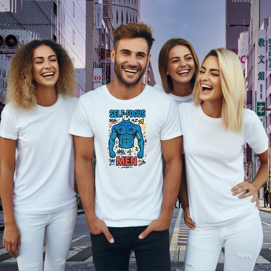 Self-Focus Men Motivational Graphic Tee product