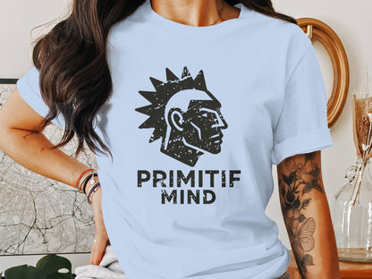 PRIMITIF MIND Graphic T Shirt Unique Design product