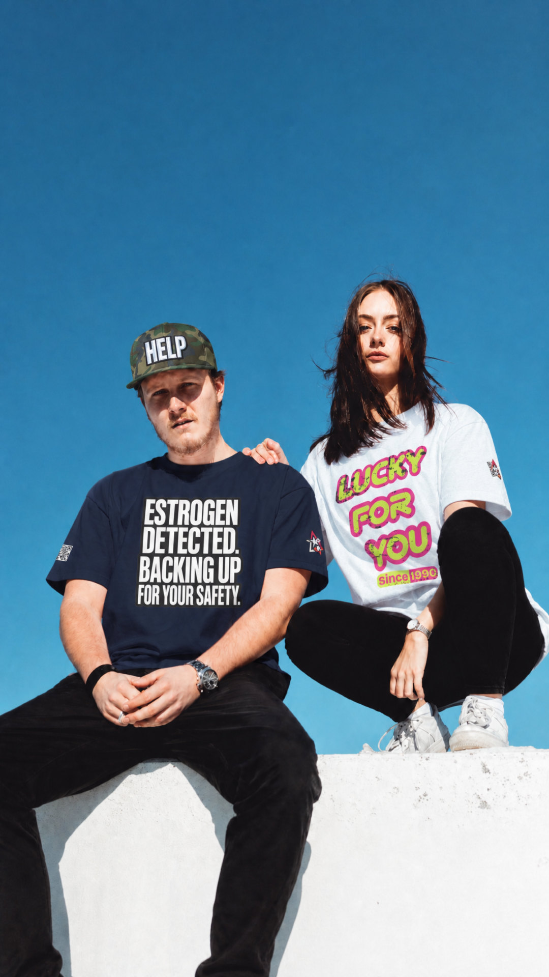 Lucky For You Since 1990 Birthday Graphic Tee