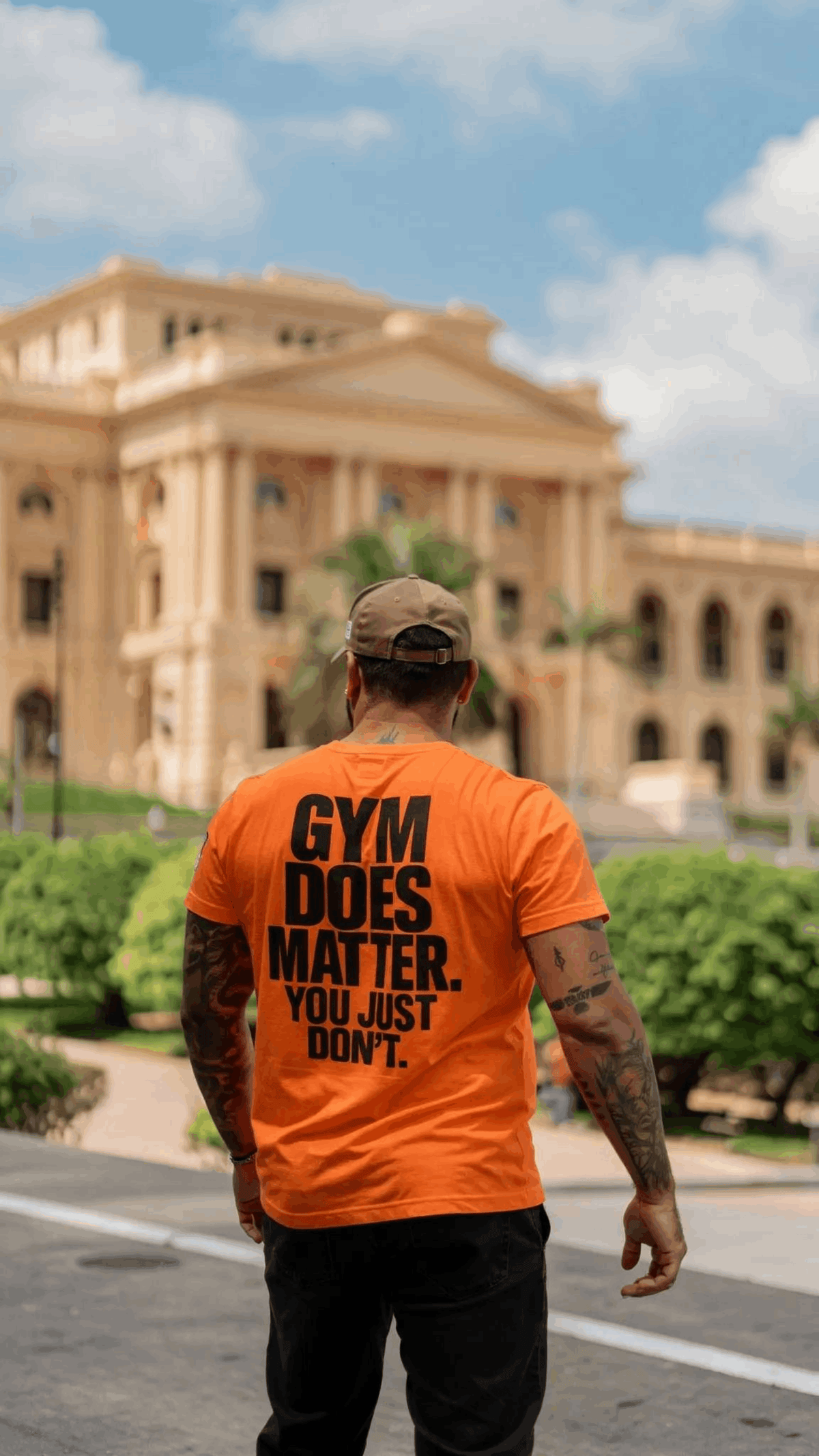 Gym Does Matter Graphic T-Shirt | Funny Fitness Tee | Gym Streetwear Shirt