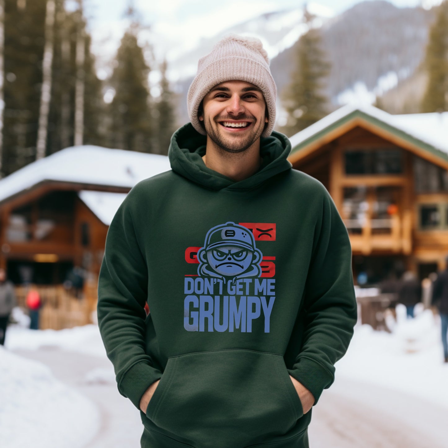 Don't Get Me Grumpy Hoodie Warm Cozy Winter Wear product