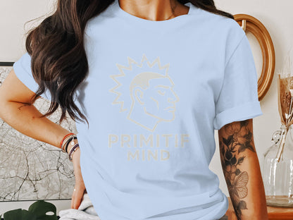 Primotif Mind Streetwear Graphic Tee Shirt Product