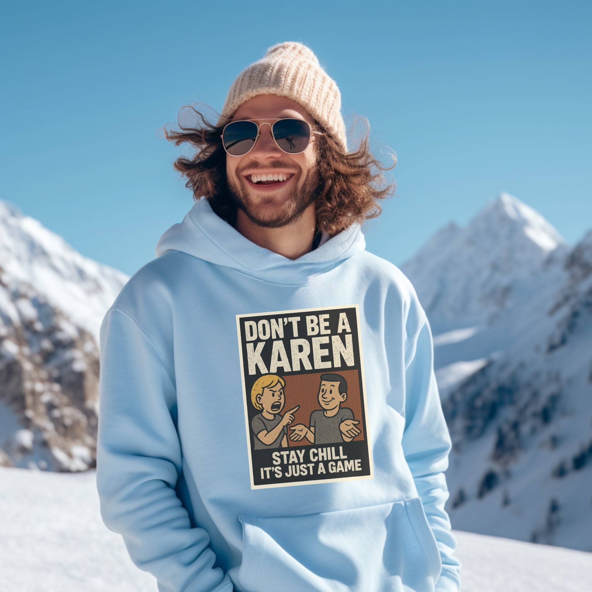 Stay Chill It's Just A Game Funny Hooded Product