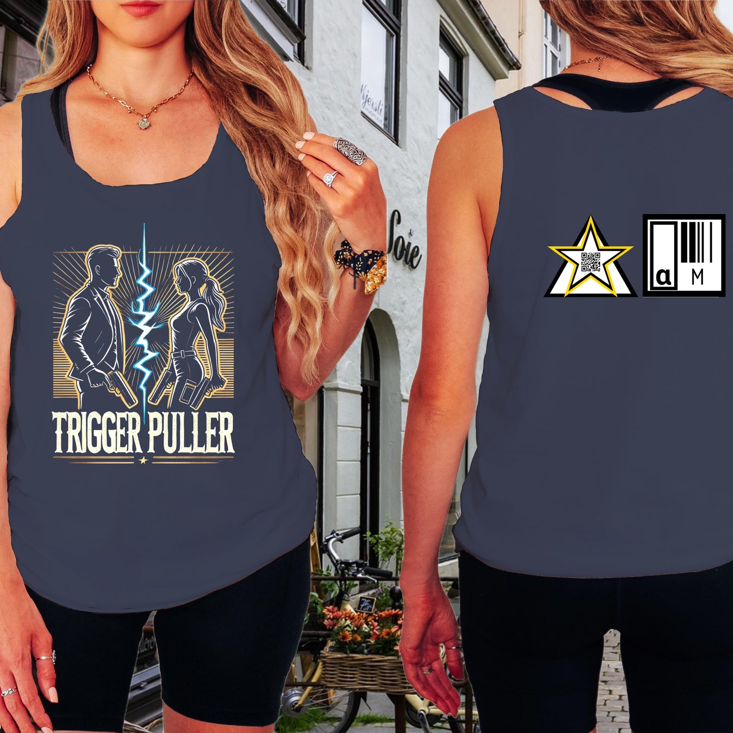 Trigger Puller Graphic Tank Top Product Type