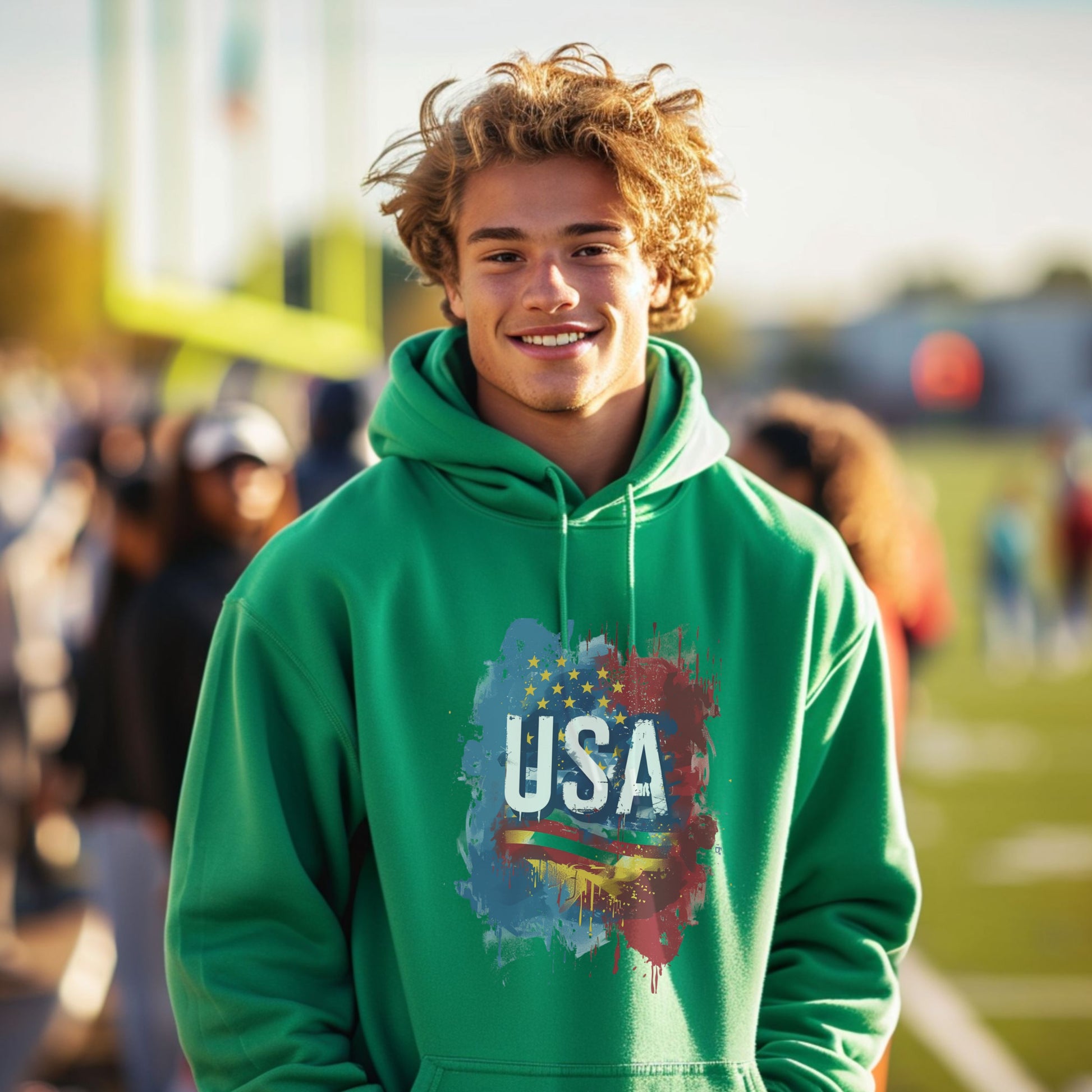 Colorful USA Design Hoodie product