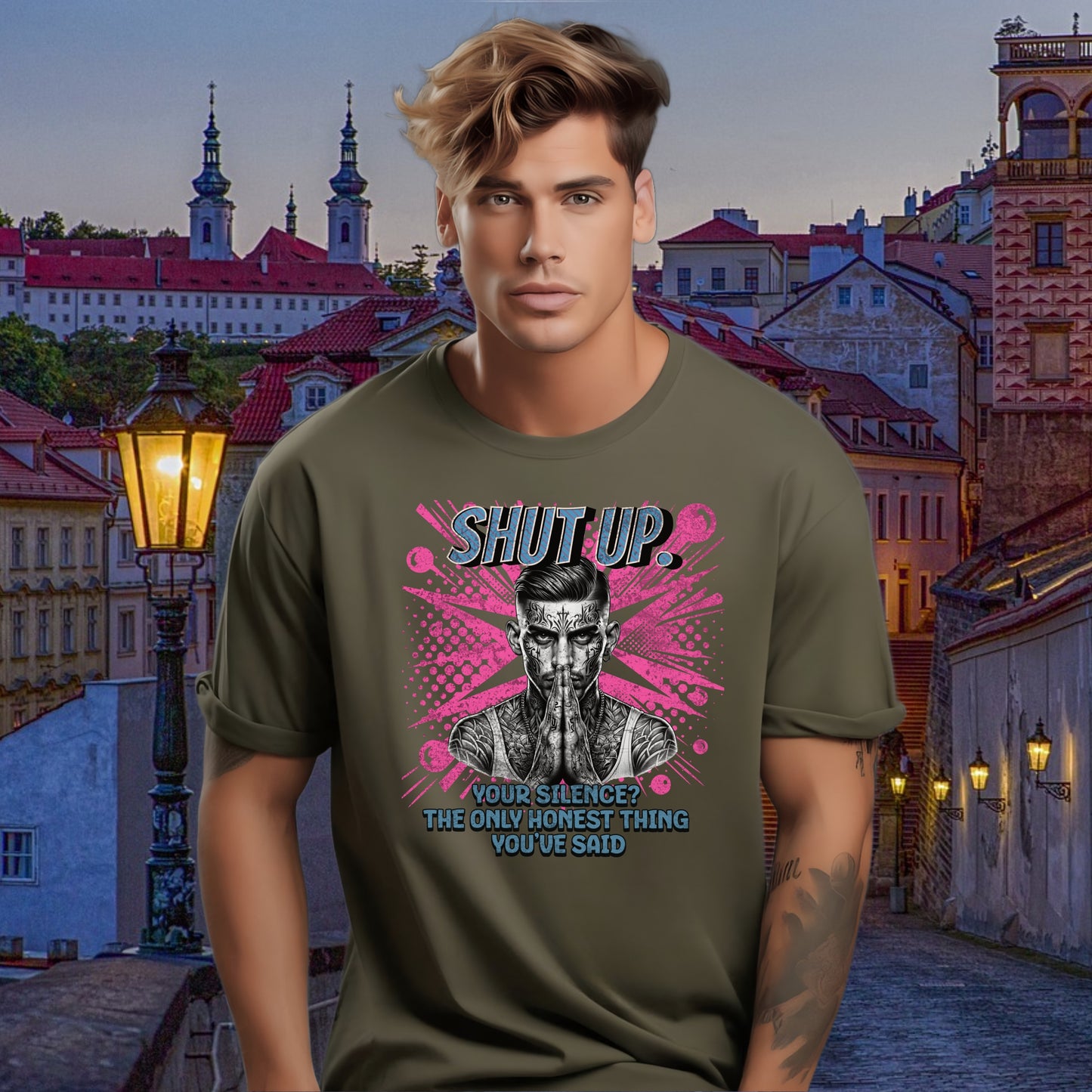 Shut Up Your Silence The Only Honest Thing Shirt product