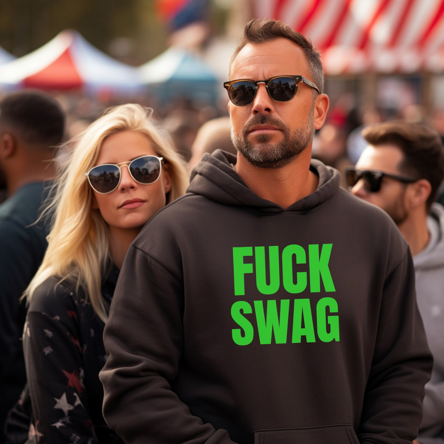 Bold and Edgy Fuck Swag Hoodie for Trendsetters