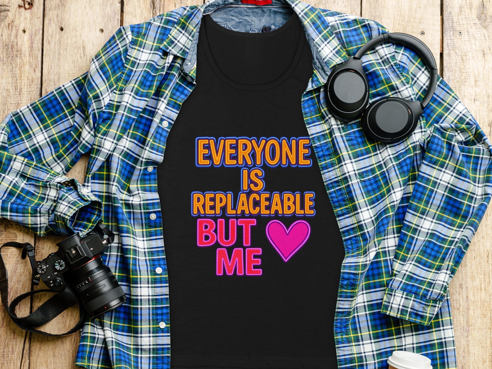 Everyone Is Replaceable But Me T-shirt product