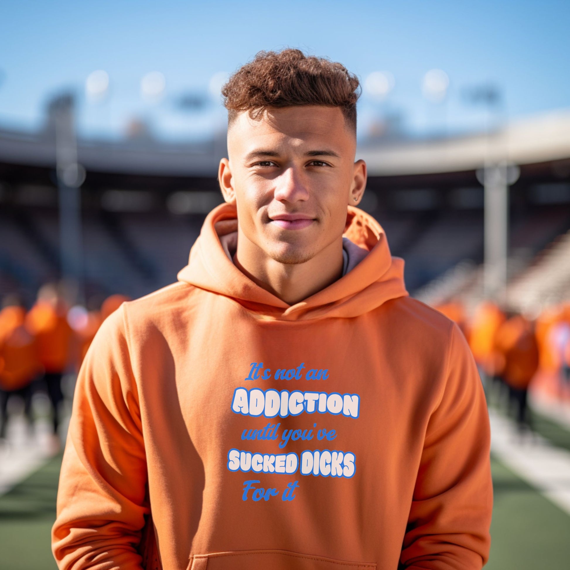 Funny Graphic Hoodie with Unique Statement