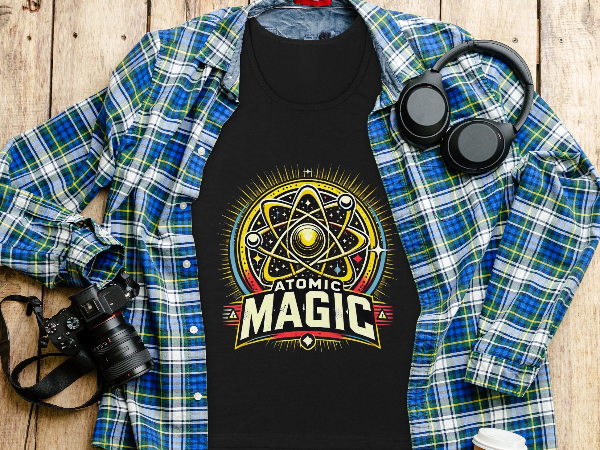 Atomic Magic Graphic Tee Geeky Apparel product