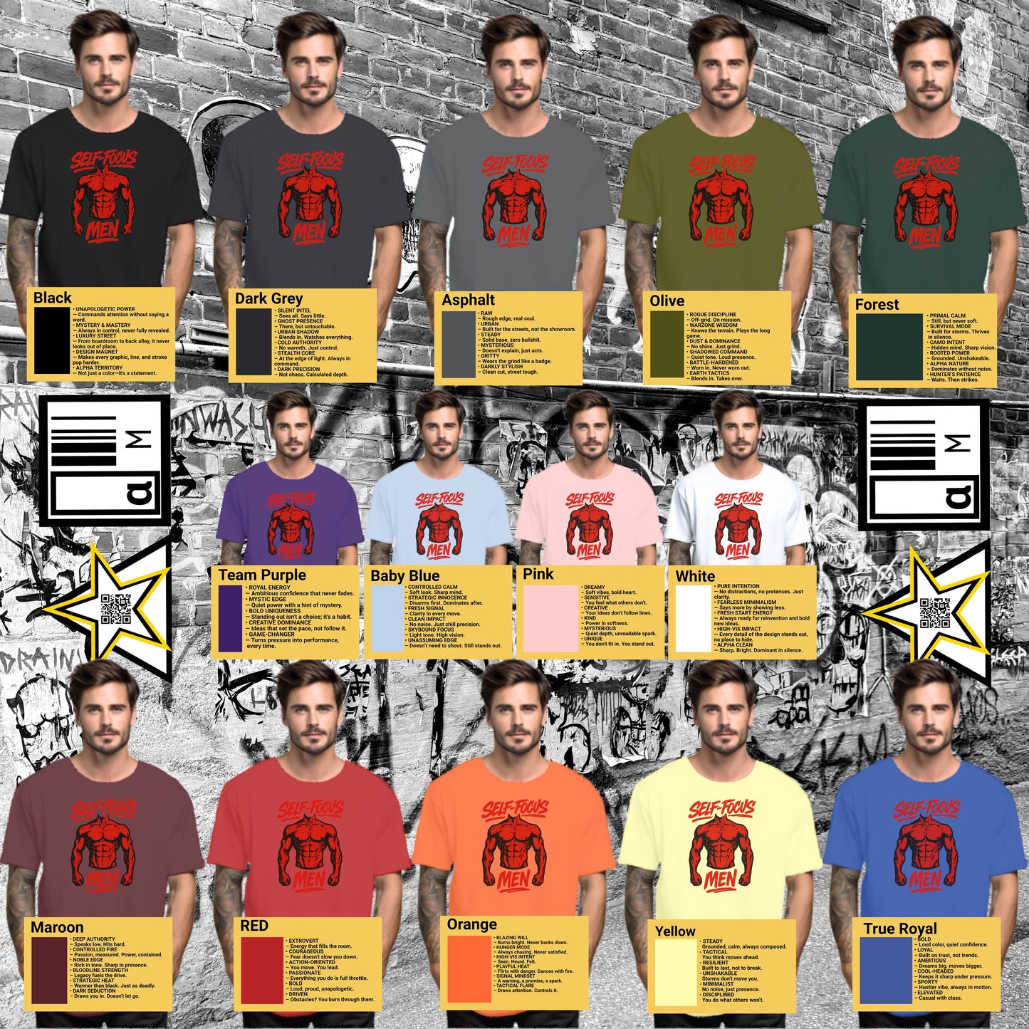 Stylish Soft Rock T-shirt with Bold Graphic Design